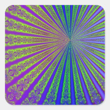 Fractal de Starburst Etiquetas