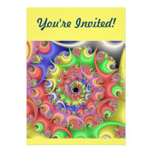 Fractal del espiral del huevo de Pascua Anuncios