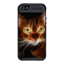Fractal del gato de Bengala funda skinit