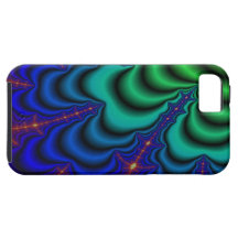 Fractal del Wormhole, tubo del espacio iPhone 5 Carcasa