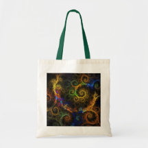 Fractal eléctrico de las curvas bolsa