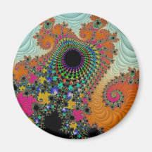 Fractal - explosión 1 iman