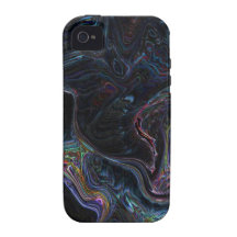 FRACTAL GEOMÉTRICO DE LA MANDALA iPhone 4/4S CARCASA