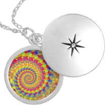 Fractal loco amarillo grimpola personalizada