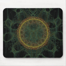 Fractal Mousepad de la llama Alfombrilla De Ratones