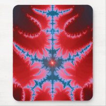 Fractal Mousepad de la llama del infierno
