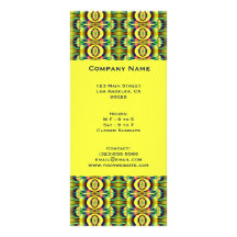 fractal negro amarillo diseños de tarjetas publicitarias