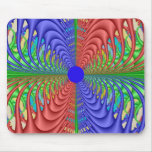 Fractal salvaje del patio del Web Alfombrilla De Raton