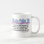 Fragmento de McCain Palin esa taza del techo de cr
