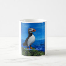 Frailecillo atlántico tazas de café