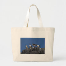 Frailecillos atlánticos bolsa de mano