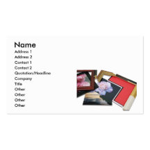 FramingLayout, nombre, dirección 1, dirección 2, C Tarjetas De Visita