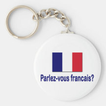 ¿Francais de Parlez-vous? Llaveros