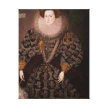 Frances Clinton, señora Chandos, 1589 Impresiones En Lona Estiradas