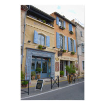 Francia, Arles, Provence, hotel y restaurante Impresion Fotografica