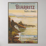 Francia Biarritz Poster