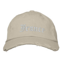 Francia Gorra De Béisbol Bordada