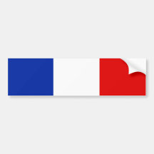 Francia Pegatina De Parachoque
