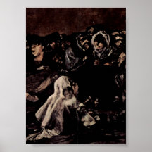 Francisco de Goya - Sabat de las brujas Posters