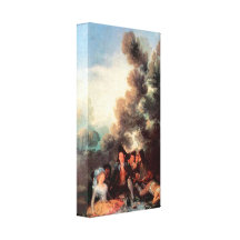 Francisco de Goya - Vesper al aire libre Impresion En Lona
