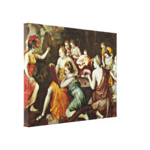 Francisco Floris - Athene en las musas Lienzo Envuelto Para Galerías