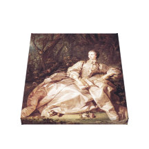 ~ François Boucher de Madame de Pompadour Impresión En Lienzo Estirada
