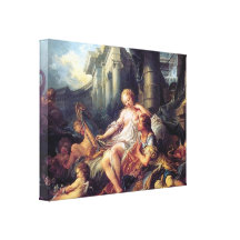 ~ François Boucher de Rinaldo y de Armida Impresion De Lienzo