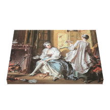 ~ François Boucher de Toilette del La Impresiones En Lienzo Estiradas