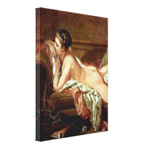 Francois Boucher - señora a Louis XV Impresion De Lienzo