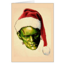 Franken Claus Felicitación