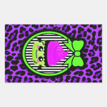FrankenCake Rectangular Pegatinas