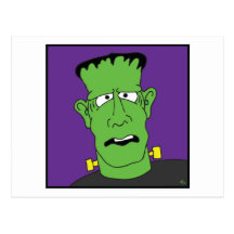 FRANKENSTEIN confundido Tarjeta Postal