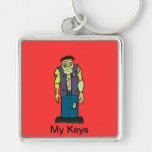 Frankenstein - libro de monstruos - Halloween Llaveros Personalizados