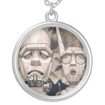 Frankentiki y novia collares personalizados