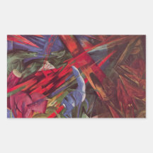 Franz Marc - sinos animales Rectangular Altavoz