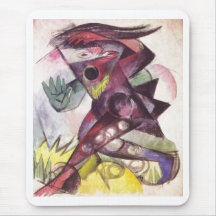 Franz Marc - tempestad Shakespeare 1914 de Caliban Tapetes De Ratón