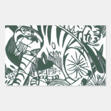 Franz Marc - tigre Etiqueta