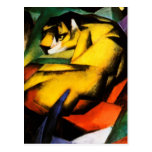 Franz Marc - tigre Tarjeta Postal