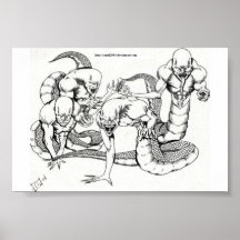 Fraternidad del serpant posters