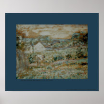 Frederick Carl Frieseke paisaje "del jardinero" Posters