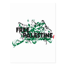 FREE_PALESTINE TARJETA POSTAL