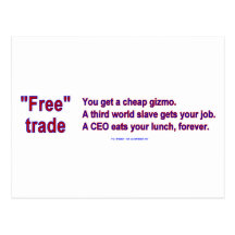 FreeTradeGizmo Tarjetas Postales