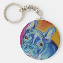 Frenchie #1 llavero personalizado