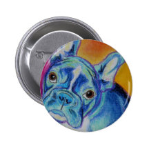 Frenchie #1 pins