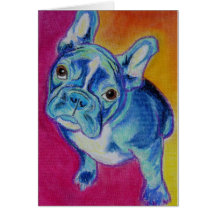 Frenchie #1 tarjeton