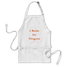 Freno para los dragones anaranjados delantales