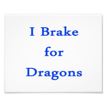Freno para los dragones azules foto