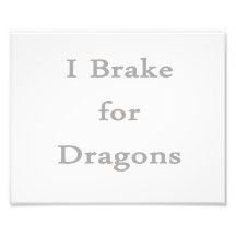 Freno para los dragones grises arte fotográfico