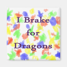 Freno para los dragones púrpuras imanes  