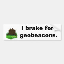 Freno para los geobeacons etiqueta de parachoque